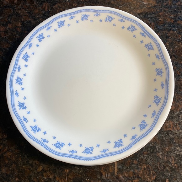 4 Corelle Morning Blue 10.25” Dinner Plates - Picture 8 of 9